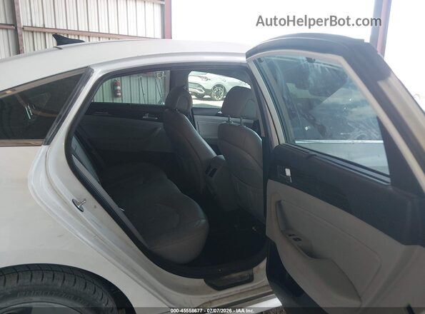 KMHE34L12GA012675 2016 HYUNDAI SONATA HYBRID White Вид наклейки з VIN-кодом
