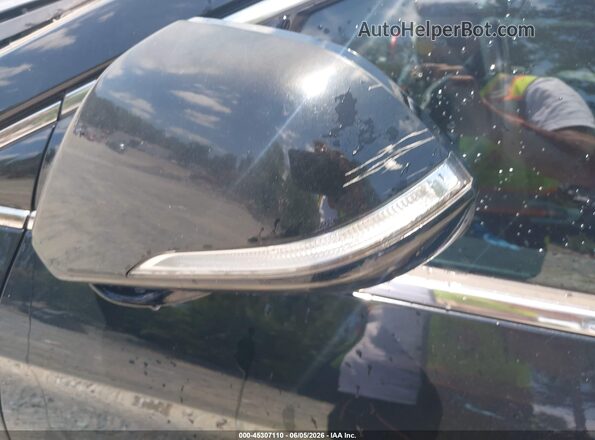 KMHE34L12GA028357 2016 HYUNDAI SONATA HYBRID Black Սարքավորումների վահանակի տեսք
