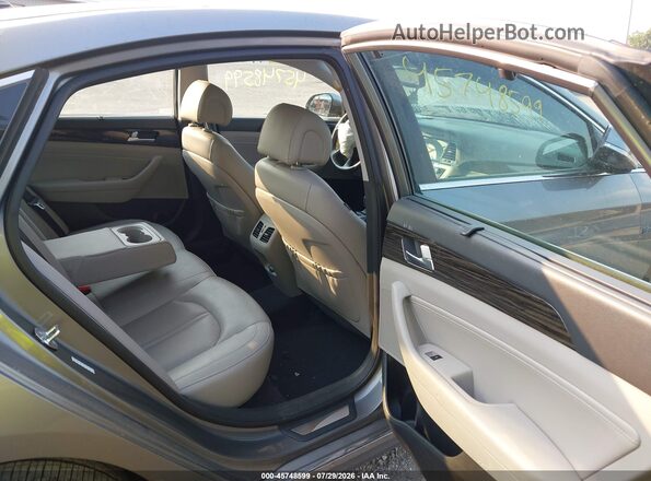 KMHE34L12HA060436 2017 HYUNDAI SONATA HYBRID Серебряный Вид наклейки с VIN-кодом