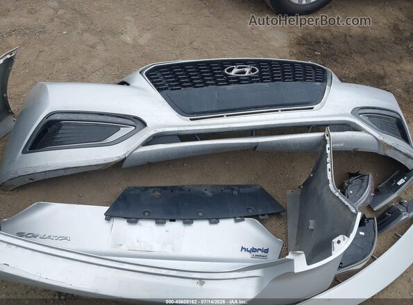 KMHE34L14GA022897 2016 HYUNDAI SONATA HYBRID Silver 