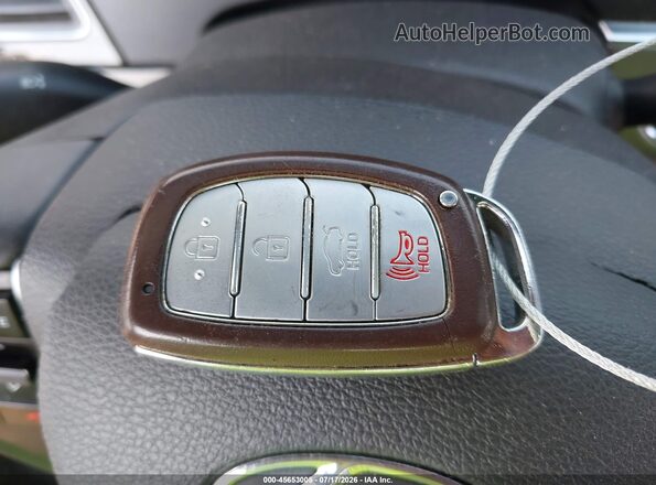 KMHE34L15GA017983 2016 HYUNDAI SONATA HYBRID Silver Dashboard view