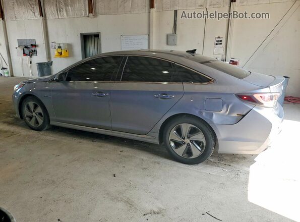 KMHE34L17GA008976 2016 HYUNDAI SONATA Silver უკანა მარცხენა