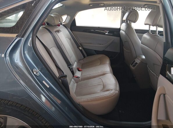 KMHE34L17GA026281 2016 HYUNDAI SONATA HYBRID Blue Вид наклейки з VIN-кодом