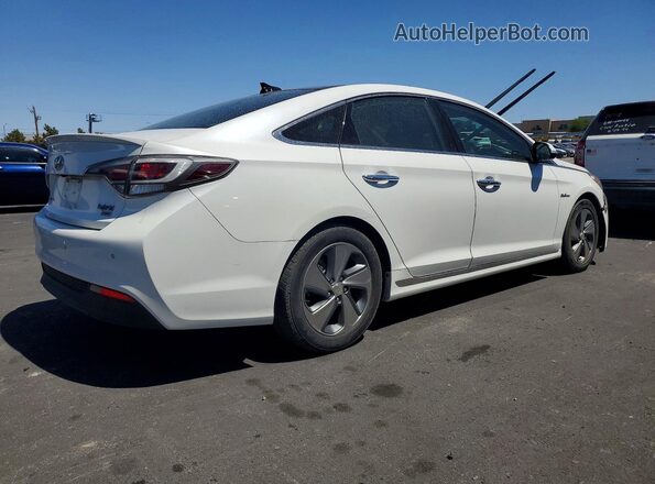 KMHE34L17HA050730 2017 HYUNDAI SONATA White Հետևի աջ