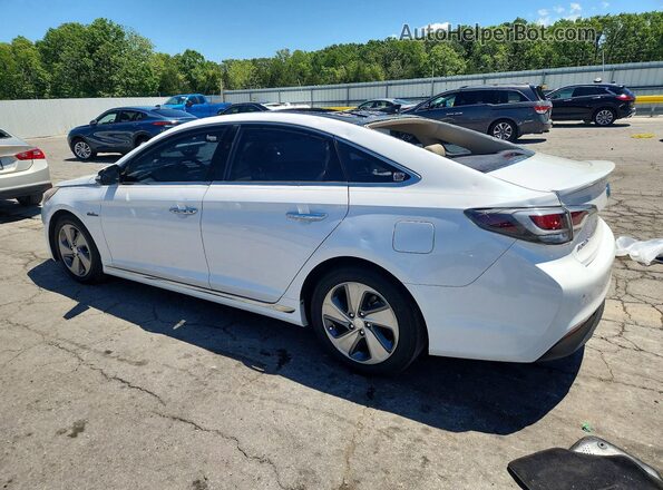 KMHE34L1XGA018739 2016 HYUNDAI SONATA Белый Задняя левая четверть