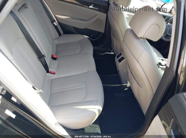 KMHE34L1XGA028185 2016 HYUNDAI SONATA HYBRID Black Вид наклейки з VIN-кодом