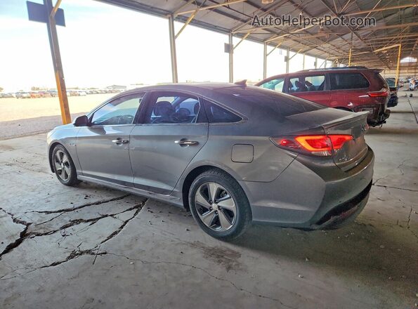 KMHE34L32HA072345 2017 HYUNDAI SONATA Белый Задняя левая четверть