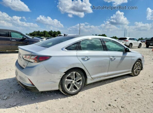 KMHE34L33KA092773 2019 HYUNDAI SONATA Silver Tył prawy