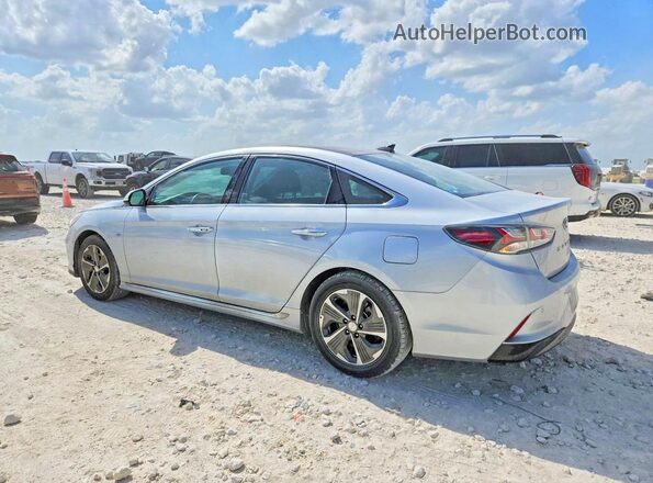 KMHE34L33KA092773 2019 HYUNDAI SONATA Silver Tył lewy
