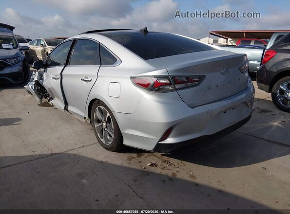 KMHE34L36KA090659 2019 HYUNDAI SONATA HYBRID Gray Tył lewy