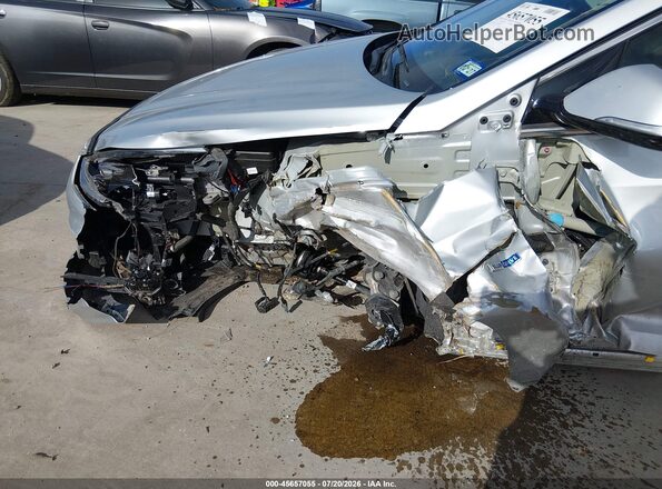 KMHE34L36KA090659 2019 HYUNDAI SONATA HYBRID Gray Widok z przodu