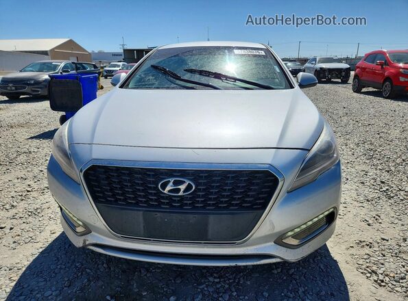 KMHE34L37HA072499 2017 HYUNDAI SONATA Silver Vista frontal