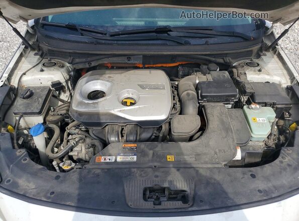 KMHE34L39HA067837 2017 HYUNDAI SONATA White უკანა სალონის ხედი