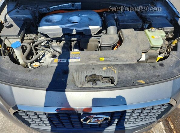 KMHE34L3XHA069211 2017 HYUNDAI SONATA Gray Vista interior trasera