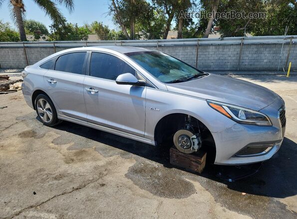 KMHE54L2XHA044522 2017 HYUNDAI SONATA Gray 