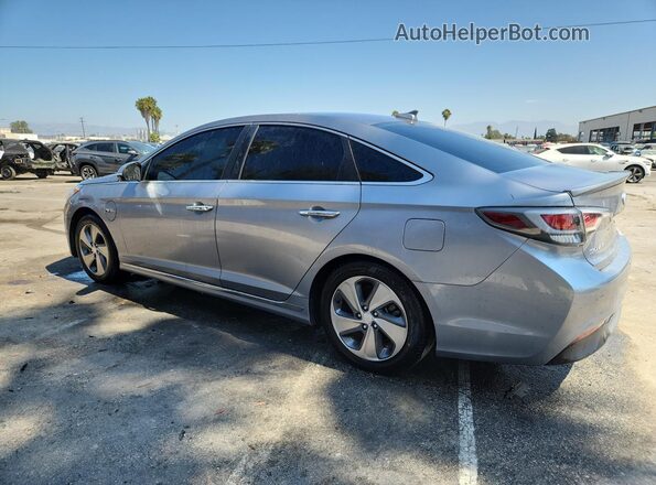 KMHE54L2XHA044522 2017 HYUNDAI SONATA Gray 