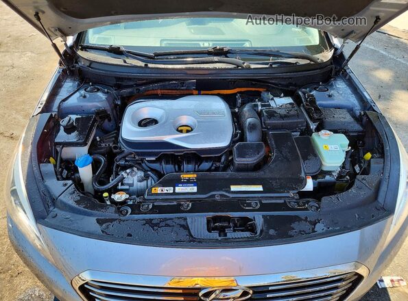 KMHE54L2XHA044522 2017 HYUNDAI SONATA Gray Widok wnętrza z tyłu