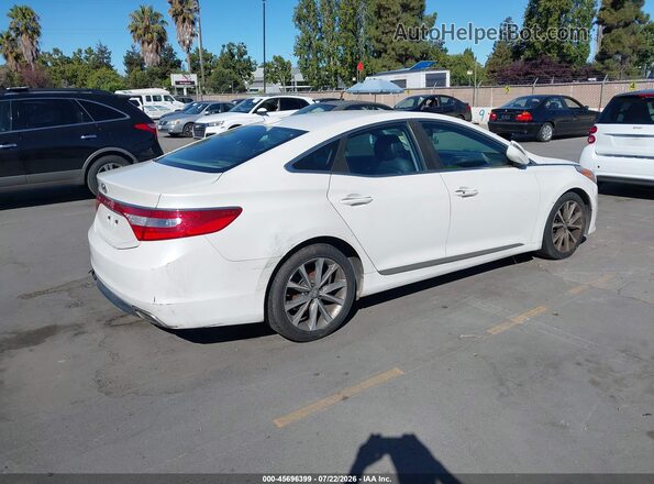KMHFG4JG0GA501141 2016 HYUNDAI AZERA White Trasero derecho