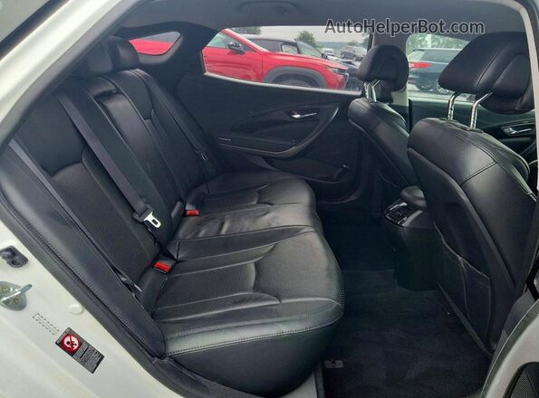 KMHFG4JG3GA509590 2016 HYUNDAI AZERA White Vista de los asientos traseros