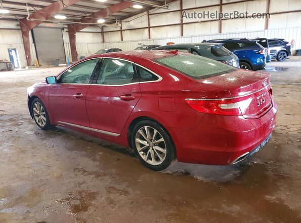 KMHFG4JG7GA513528 2016 HYUNDAI AZERA Red Задня ліва чверть