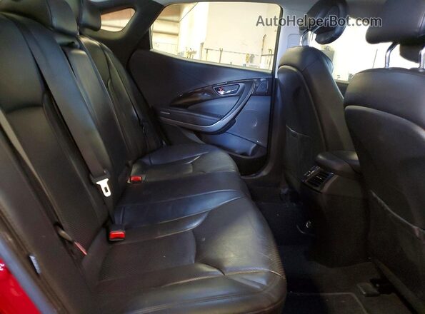 KMHFG4JG7GA513528 2016 HYUNDAI AZERA Red Вид задніх сидінь