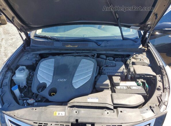 KMHFG4JG7GA513545 2016 HYUNDAI AZERA Черный Вид задней части салона