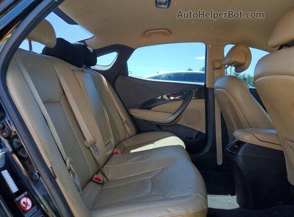 KMHFG4JG7GA513545 2016 HYUNDAI AZERA Черный Вид задних сидений