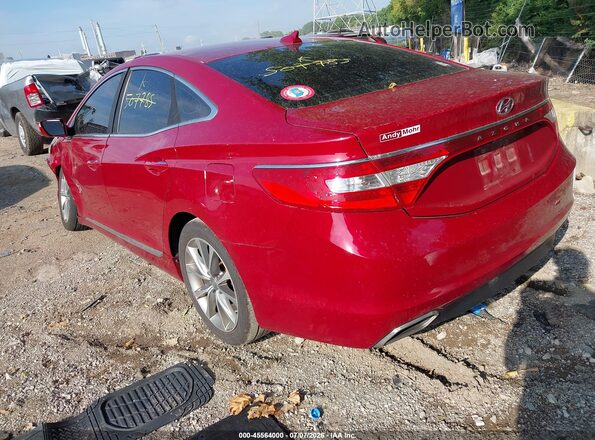 KMHFG4JG8GA507785 2016 HYUNDAI AZERA Red Tył lewy
