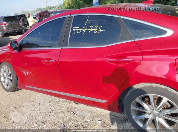 KMHFG4JG8GA507785 2016 HYUNDAI AZERA Red Widok wnętrza 360 stopni