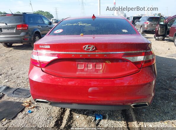 KMHFG4JG8GA507785 2016 HYUNDAI AZERA Red 