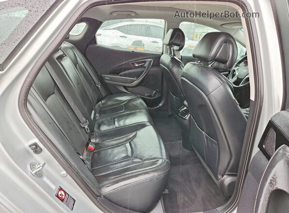 KMHFH4JG2HA588510 2017 HYUNDAI AZERA Серебряный Вид задних сидений