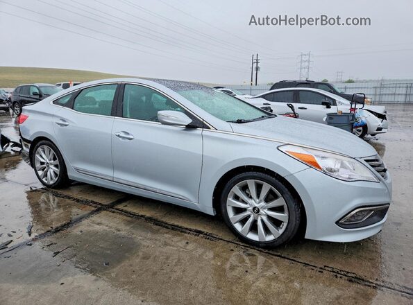 KMHFH4JG2HA588510 2017 HYUNDAI AZERA Серебряный Передняя правая четверть