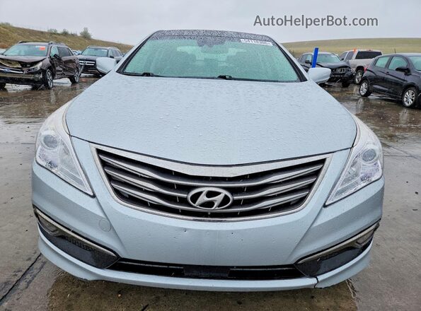 KMHFH4JG2HA588510 2017 HYUNDAI AZERA Серебряный Вид спереди