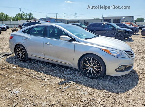 KMHFH4JG3HA582067 2017 HYUNDAI AZERA Silver Delantero derecho