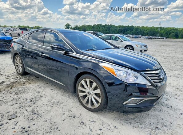 KMHFH4JG5GA509264 2016 HYUNDAI AZERA Black Front right