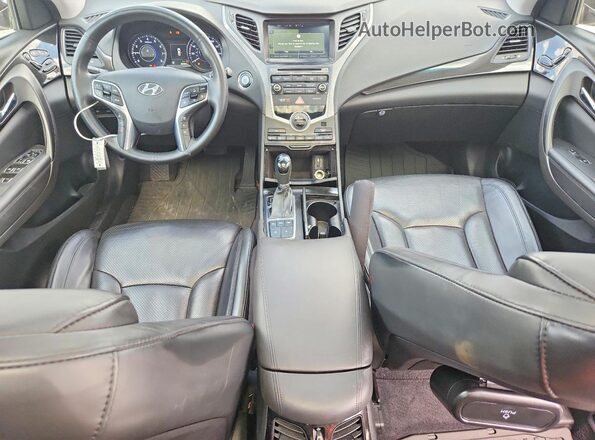 KMHFH4JG5GA509264 2016 HYUNDAI AZERA Black Dashboard view