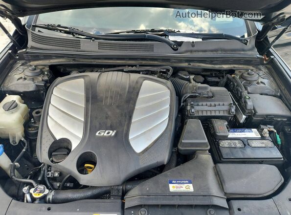 KMHFH4JG5GA509264 2016 HYUNDAI AZERA Black Rear interior view