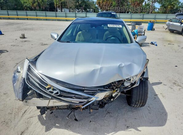 KMHFH4JG5GA550400 2016 HYUNDAI AZERA Silver Դիմացի տեսք