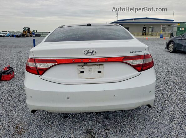KMHFH4JG9GA518680 2016 HYUNDAI AZERA White უკანა ხედი