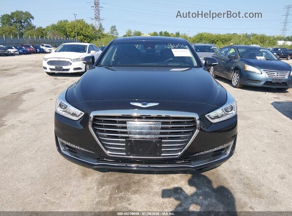 KMHG34JA1KU050515 2019 GENESIS G90 Черный Вид щитка приборов