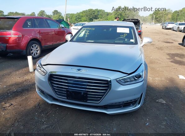 KMHG34JA6HU034013 2017 GENESIS G90 Серебряный Вид щитка приборов