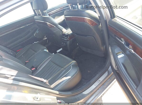 KMHG54JH8HU023957 2017 GENESIS G90 Gray Widok naklejki z numerem VIN