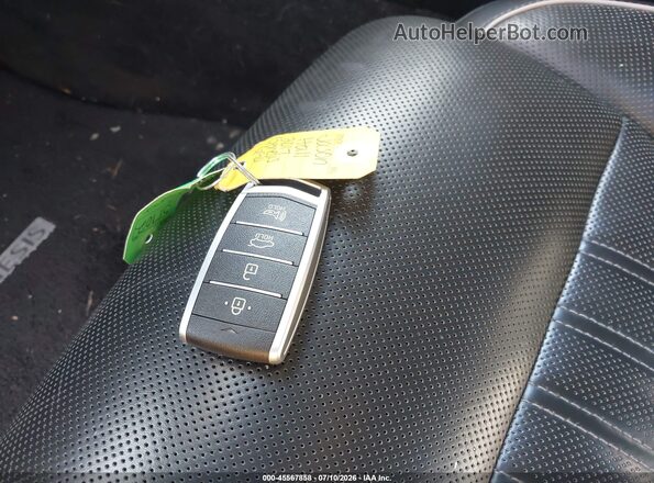 KMHG54JH8HU023957 2017 GENESIS G90 Gray Widok deski rozdzielczej