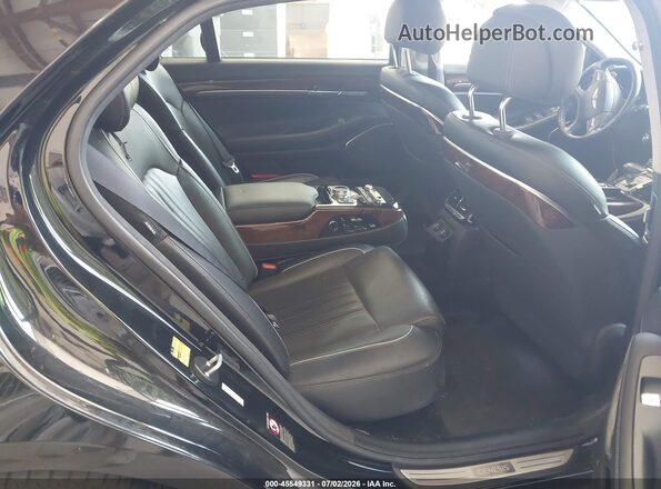KMHG54JHXHU031669 2017 GENESIS G90 Black VIN կոդի պիտակի տեսք