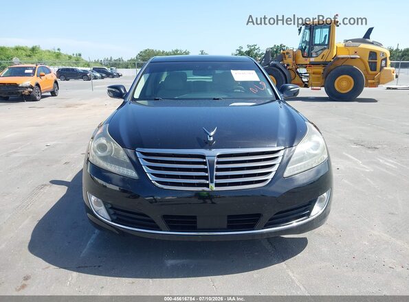 KMHGH4JHXGU106070 2016 HYUNDAI EQUUS Black Սարքավորումների վահանակի տեսք
