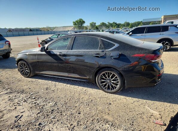 KMHGN4JB3JU222285 2018 GENESIS G80 Угольный Задняя левая четверть