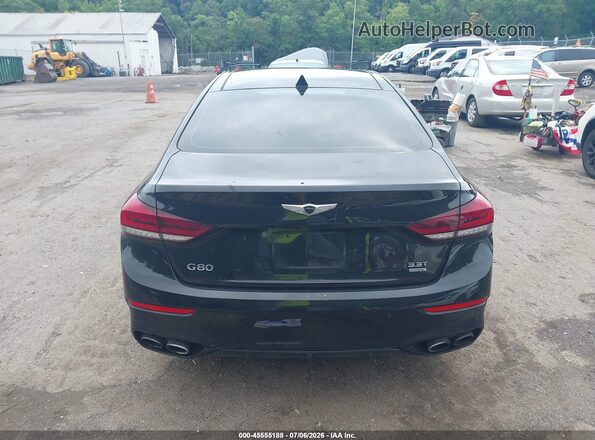KMHGN4JB4JU244277 2018 GENESIS G80 Black 