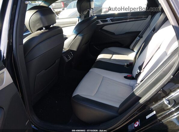 KMHGN4JB7JU233998 2018 GENESIS G80 Черный Вид наклейки с VIN-кодом