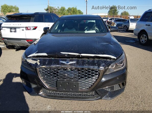 KMHGN4JB7JU233998 2018 GENESIS G80 Черный Вид панели приборов
