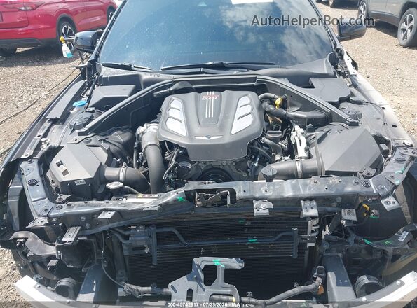 KMHGN4JB7JU248453 2018 GENESIS G80 Black Вид ззаду